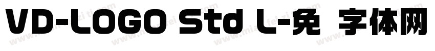 VD-LOGO Std L字体转换